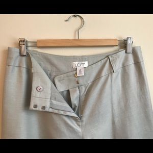 LOFT Marisa silk and linen trousers